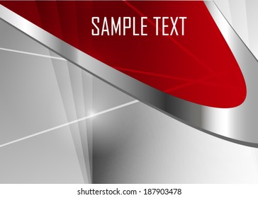 Red abstract background