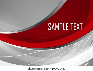 Red abstract background