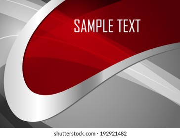 Red abstract background