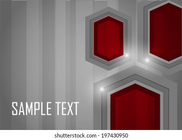 Red abstract background
