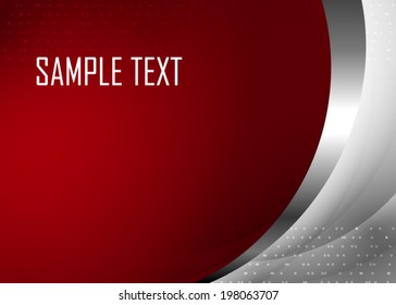 Red abstract background