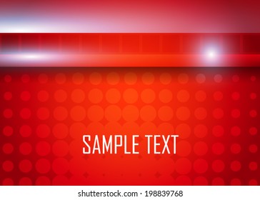 Red abstract background