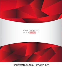 Red abstract background