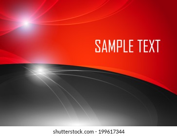 Red abstract background