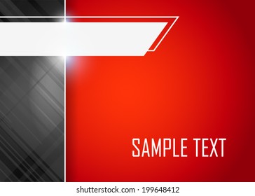 Red abstract background