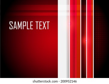 Red abstract background