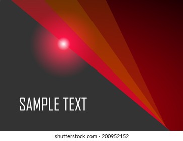 Red abstract background