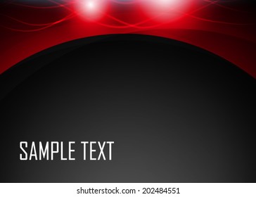 Red abstract background