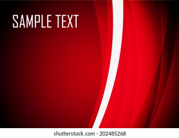 Red abstract background