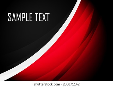 Red abstract background