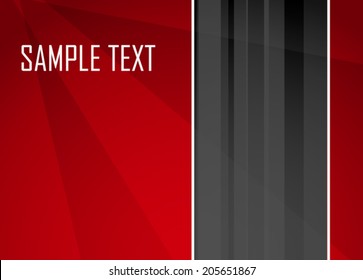 Red abstract background