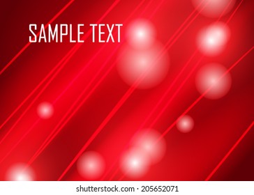 Red abstract background