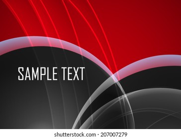 Red abstract background
