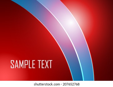 Red abstract background
