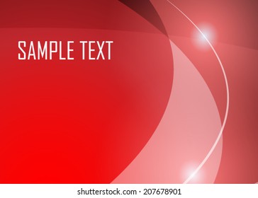Red abstract background