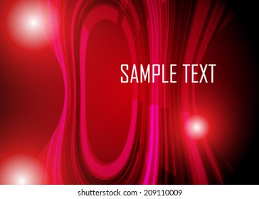 Red abstract background 