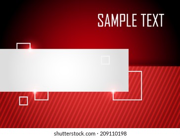 Red abstract background 