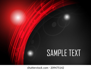 Red abstract background