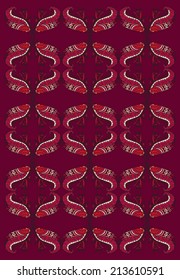 red abstract background