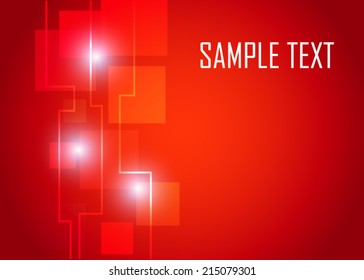 Red abstract background