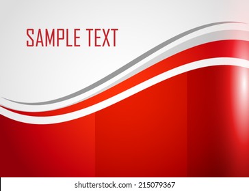 Red abstract background