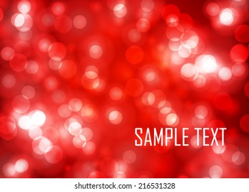 Red abstract background