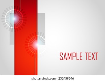 Red abstract background