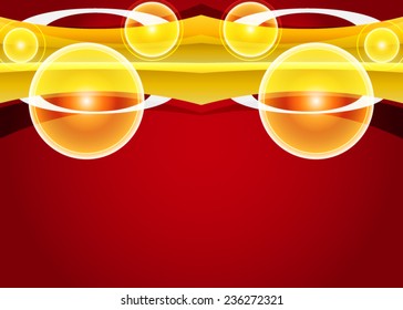 Red abstract background