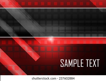 Red abstract background