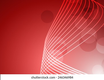 Red abstract background