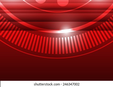 Red abstract background