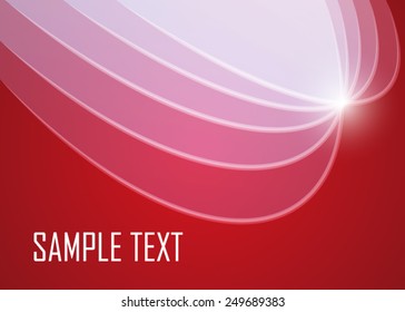 Red abstract background