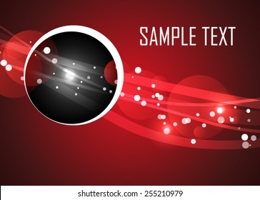 Red abstract background
