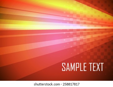 Red abstract background