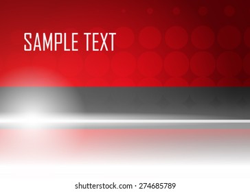 Red abstract background