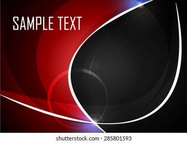 Red abstract background