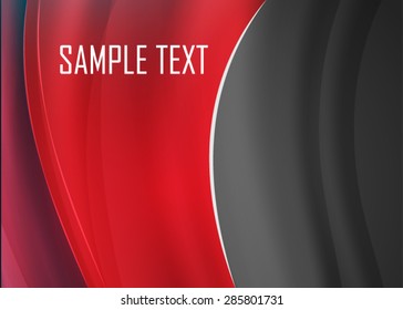 Red abstract background