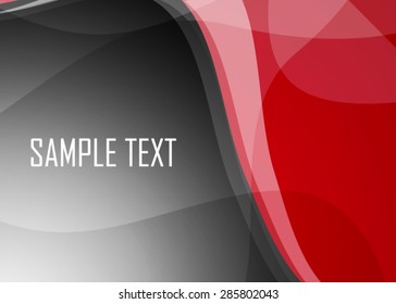 Red abstract background