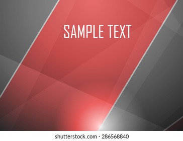 Red abstract background