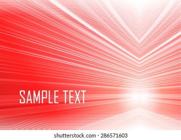 Red abstract background