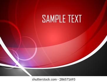 Red abstract background