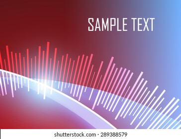 Red abstract background