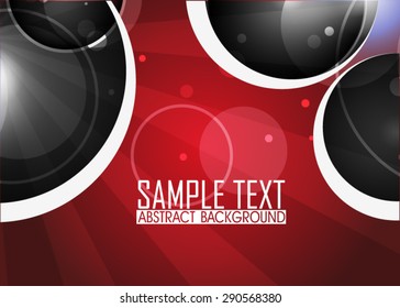 Red abstract background