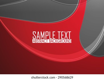 Red abstract background