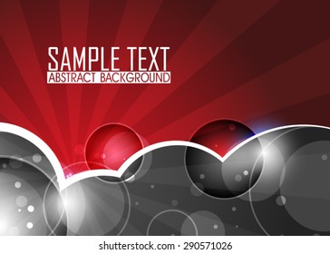 Red abstract background