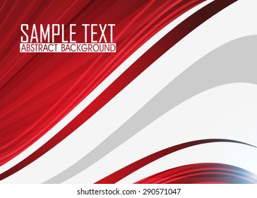 Red abstract background