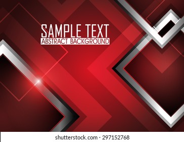 Red abstract background