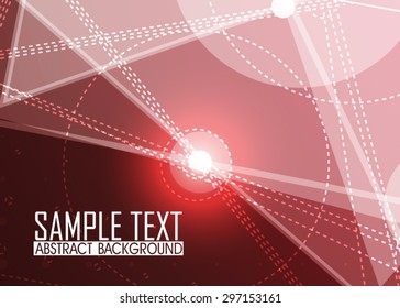 Red abstract background