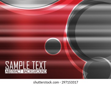 Red abstract background