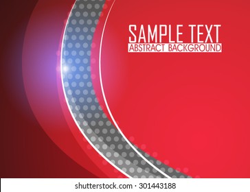 Red abstract background